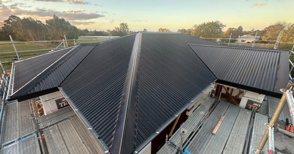 Warm roof vs cold roof systems in New Zealand comparison on a modern Wellington home